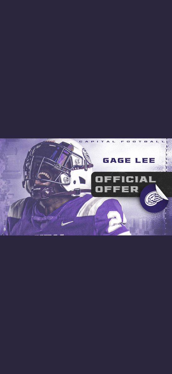 Gage Lee |RB/OLB C/o 2025 (@19gagelee) on Twitter photo Blessed to received a Offer from <a href="/Coachcalexander/">Charles Alexander</a> to play college football for <a href="/Capital_U/">Capital University</a>. Thank you for this opportunity. <a href="/CoachFoos/">Brian Foos</a> <a href="/CoachBenBurns/">Ben Burns</a> <a href="/knockDL/">DL Knock</a> <a href="/Nfisanick34/">Nick Fisanick</a> <a href="/cap_athletics/">Capital Athletics</a> <a href="/CSmithScout/">Chris Smith</a> <a href="/west10sports/">West Tennessee High School Athletics</a> <a href="/CoachHud12/">coach_hud12</a> <a href="/EllisKStacey/">Stacey Kelly-Ellis</a> Blessed to received a Offer from <a href="/Coachcalexander/">Charles Alexander</a> to play college football for <a href="/Capital_U/">Capital University</a>. Thank you for this opportunity. <a href="/CoachFoos/">Brian Foos</a> <a href="/CoachBenBurns/">Ben Burns</a> <a href="/knockDL/">DL Knock</a> <a href="/Nfisanick34/">Nick Fisanick</a> <a href="/cap_athletics/">Capital Athletics</a> <a href="/CSmithScout/">Chris Smith</a> <a href="/west10sports/">West Tennessee High School Athletics</a> <a href="/CoachHud12/">coach_hud12</a> <a href="/EllisKStacey/">Stacey Kelly-Ellis</a>