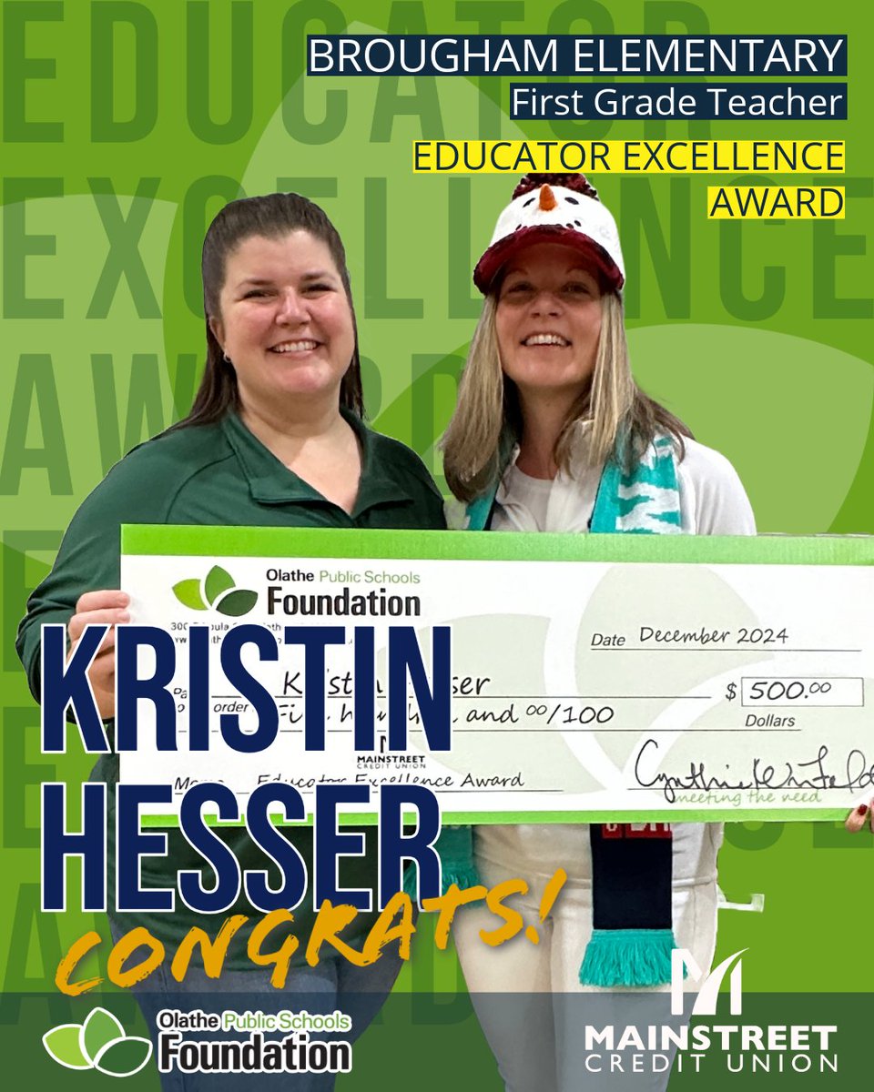 Olathe Public Schools Foundation tweet media