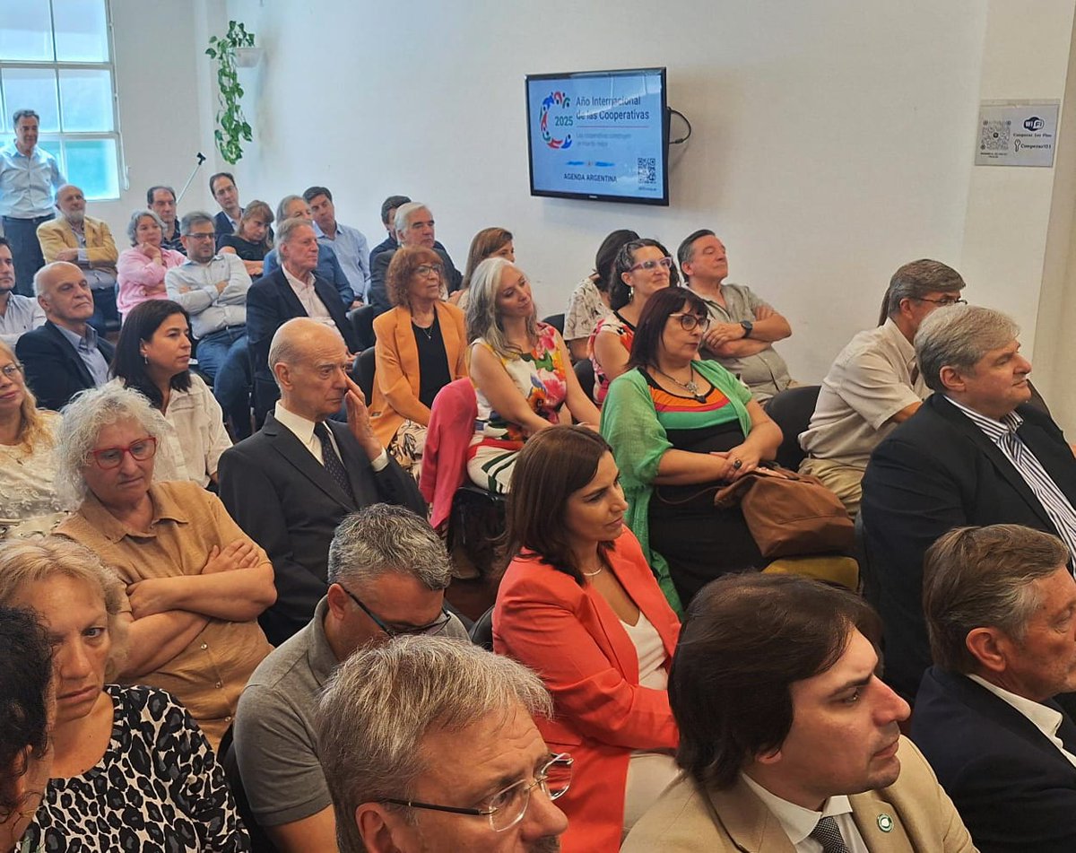 Junto a referentes de entidades coopas de 3° grado, dip. nacionales y funcionarios provinciales y nacionales, CONAICE participó -con la presencia de su vicepte., <a href="/Fede_Ferrero_/">Federico Ferrero</a>  del lanzamiento de Agenda Argentina del #AñoInternacionaldelasCooperativas2025, de <a href="/cooperarconf/">COOPERAR</a>