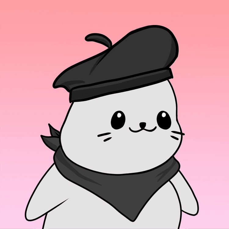 What a fantastic day it’s been!!! Wow. And my day was made even better cuz I was able to work a deal and get my 🦭😇 along with a beret 🦭

@SappySealsNFT