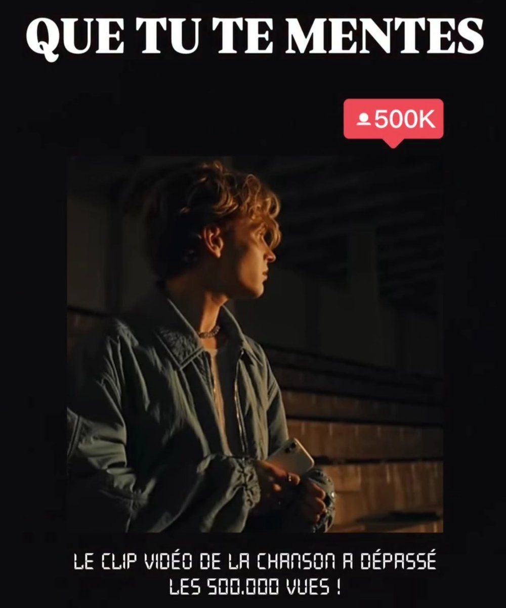 fanlouisalbifr's tweet photo. 🎉
Le clip vidéo 'Que tu te mentes' a été vu plus de 500.000 fois !
Pour le voir ou le revoir 👇
https://t.co/5p7JCNV3oK
#LouisAlbi #QTTM #StarAcademy #popmusic https://t.co/bTTNlGmylF