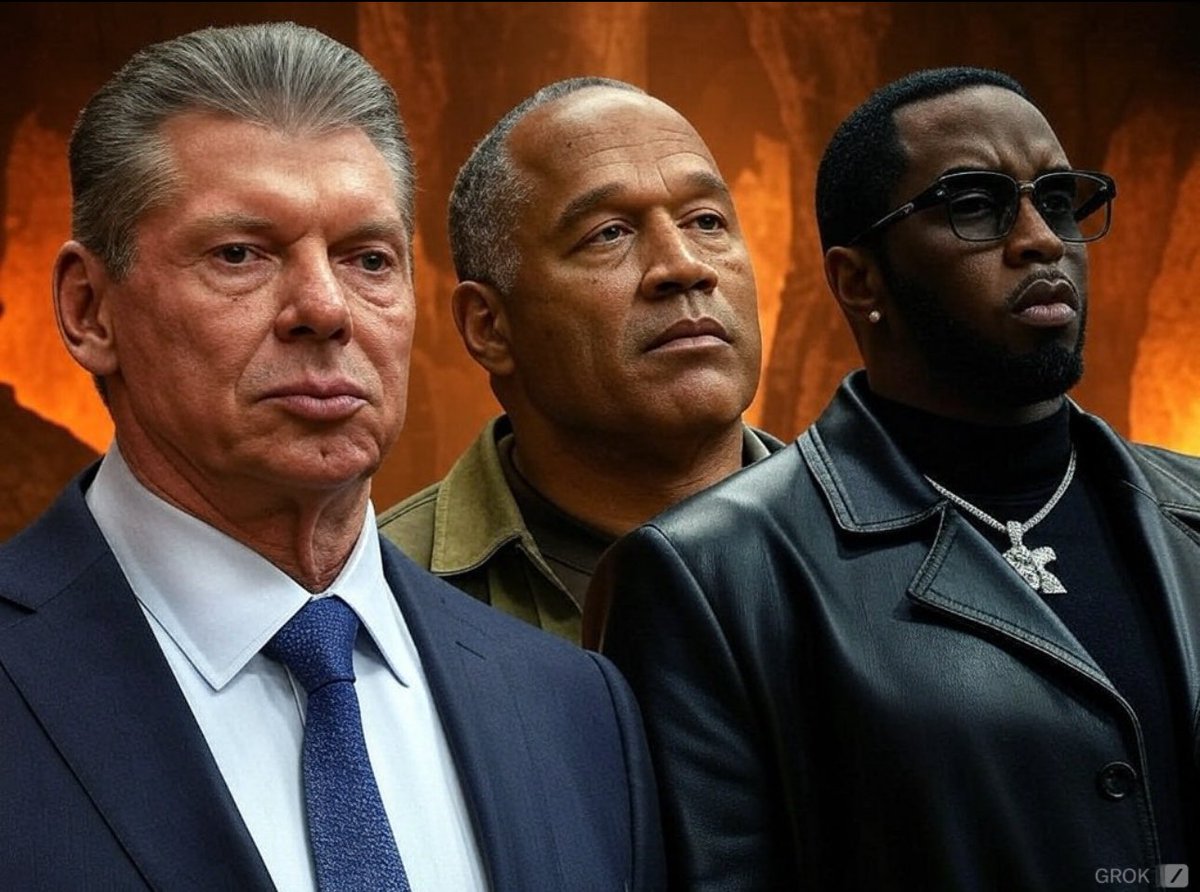 WrestleScope_'s tweet photo. @WrestleOps Vince McMahon and his gang in Hell https://t.co/qRwgjo8VJI