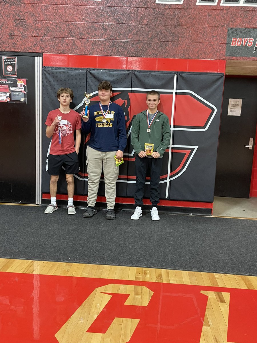 Silver medalists in VEX Swept Away competition! Hudson, Jake, and Joe take home some hardware. <a href="/CHS_LeadsTheWay/">Clinton High School</a>