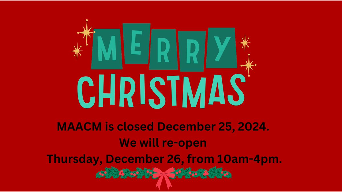 Museum_AACM's tweet photo. #MAACM #museum #art #history #culture #stpetefl #dtsp #stpete #winter #holiday #celebrate #peace #MerryChristmas https://t.co/4W07YigbjE