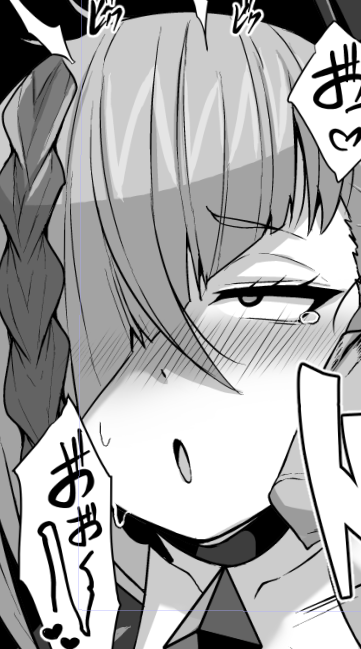 この顔が一番よく描けてるかも✍⎛'・ω・`⎞ 