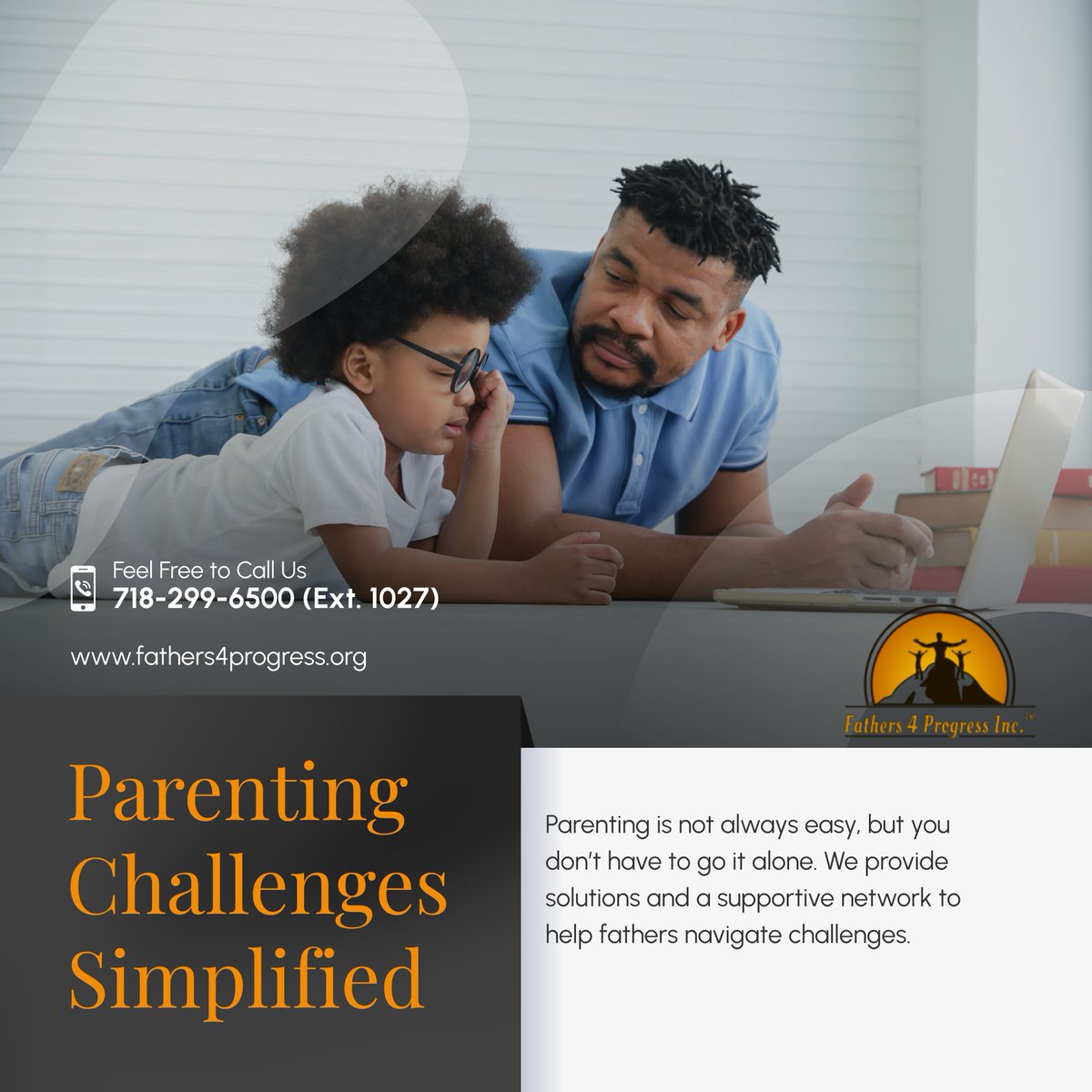 fathers4prgsinc's tweet image. Facing parenting struggles? Join us to build confidence and grow as a father.

#BronxNY #FatherhoodTrainingCenter #ParentingSolutions #SupportForDads #FathersProgress