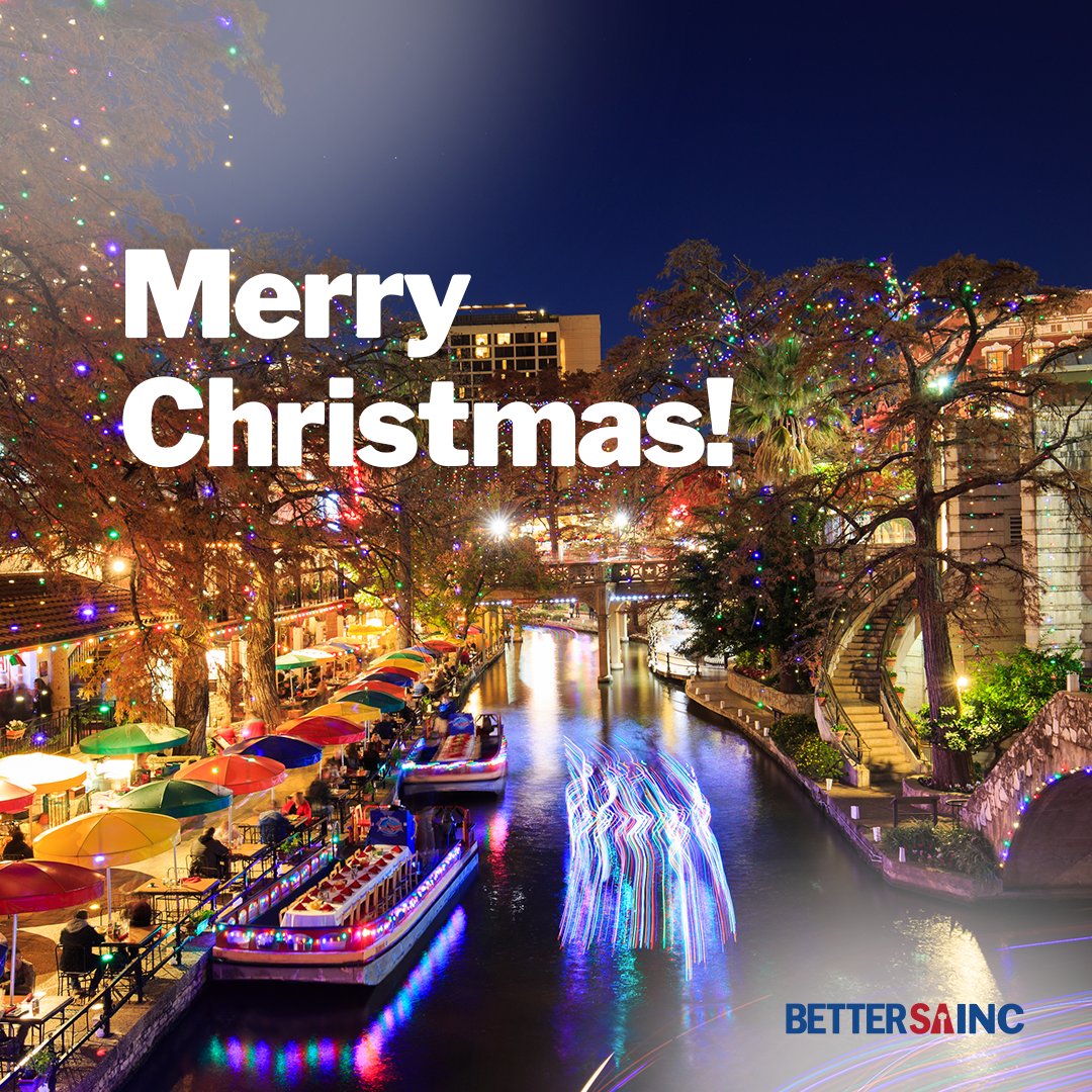 Merry Christmas, San Antonio! 🎄 Today is about gratitude, family, and the moments that bring us together. Wishing you peace and joy this holiday season as we look ahead to building a brighter future for our city. #MerryChristmas #BetterSA
