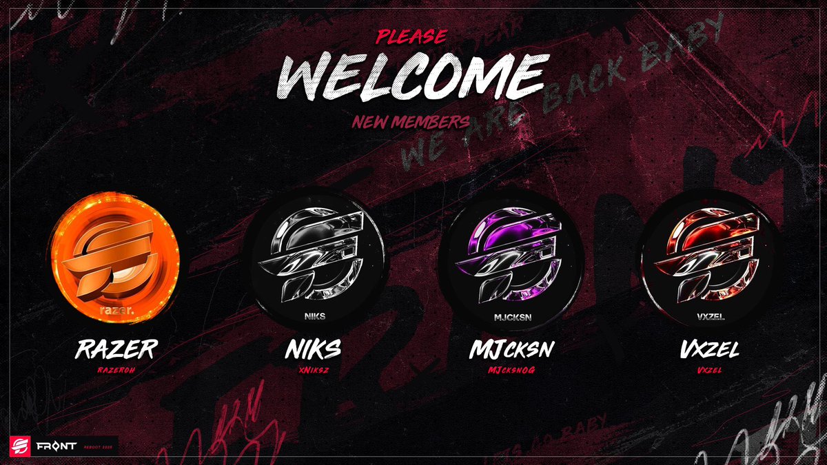 FrontGG_'s tweet image. Please join us as we welcome our newest members to the Front family! 

#FearFront 😈