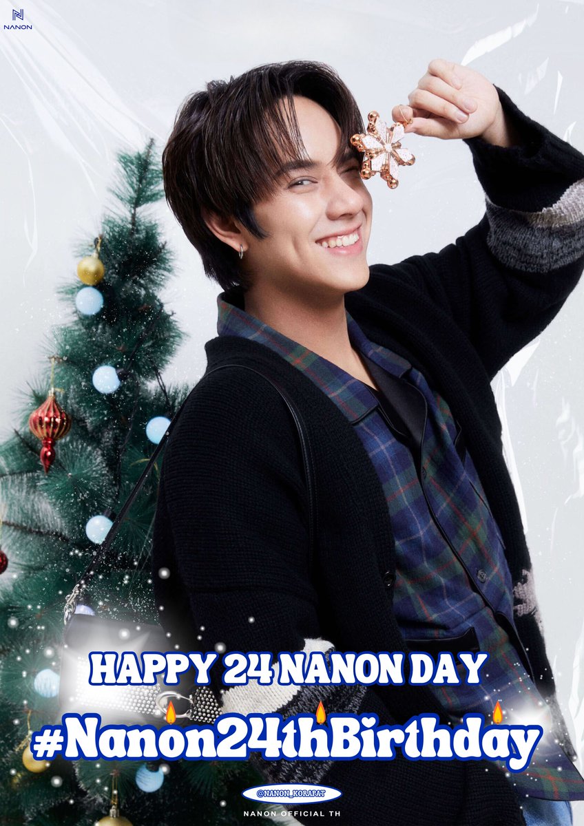 NanonOfficialTH's tweet photo. 18 DECEMBER 2024 
HAPPY BIRTHDAY NANON KORAPAT

Let's trend 💙🪐🎂

🔗: https://t.co/UF3LJgGVD0

HAPPY 24 NANON DAY
#Nanon24thBirthday 
#mynameisnanon #nanon_korapat https://t.co/VyufRkymx7