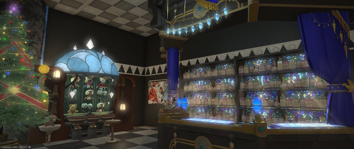 YcorisL's tweet photo. #FinalFantasyXIV #ハウジング 
この度、チョコボ鯖ゴブレット２９区４３番地カジノ「Jewel」様の内装を作らせていただきました(n*´ω`*n)
カジノ内装は初めてなので、とても勉強になりました(/・ω・)/
むしろ光源調整は依頼者様の方が良かったです(´;ω;｀)ぁ” https://t.co/goZPtupuWx