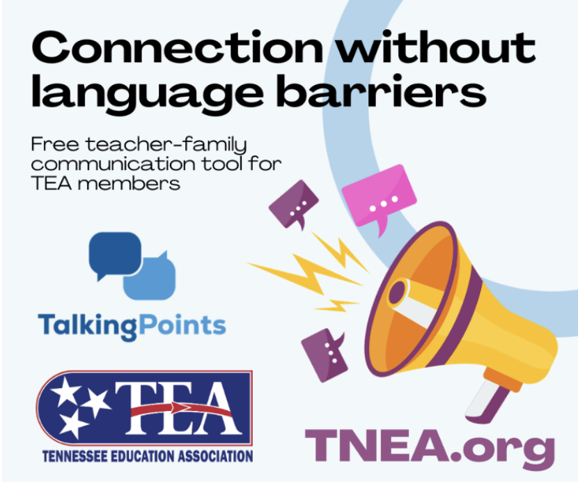 TEA_teachers's tweet photo. On the fifth day of TEA, we are grateful for our instructional advocacy partners: Safety in Schools, 240 Tutoring, TalkingsPoints, and VESi. Together, we’re building stronger support for educators and students across Tennessee! 💪✨↘️ #12daysofTEA #buildingstronger #happyholidays https://t.co/kjxLLIr19w