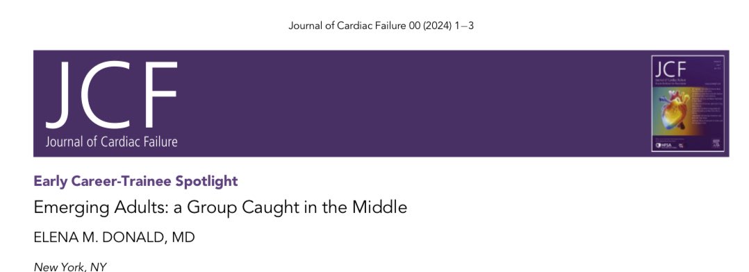 Elena Donald (@elenadonaldmd) on Twitter photo Thankful for <a href="/JCardFail/">Journal of Cardiac Failure</a> and the opportunity to share my story. The timing feels particularly right since ISHLT just launched a pediatric to adult transition task force for transplant recipients! π«π
<a href="/dranulala/">Anu Lala-Trindade</a> <a href="/robmentz/">Robert Mentz, MD</a> <a href="/NirUrielMD/">Nir Uriel, MD MSc</a> Thankful for <a href="/JCardFail/">Journal of Cardiac Failure</a> and the opportunity to share my story. The timing feels particularly right since ISHLT just launched a pediatric to adult transition task force for transplant recipients! π«π
<a href="/dranulala/">Anu Lala-Trindade</a> <a href="/robmentz/">Robert Mentz, MD</a> <a href="/NirUrielMD/">Nir Uriel, MD MSc</a>