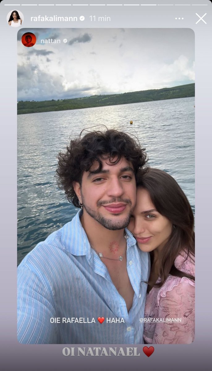 vaidesmaiar's tweet photo. ASSUMIDOS! Rafa Kalimann e Nattanzinho postam foto juntos de viagem em família! https://t.co/h0yLO5tPDu