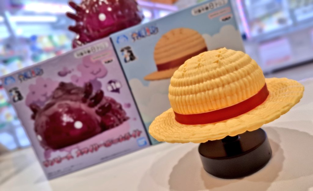 プライズNewアイテム】 #ワンピース 帽子ルームライト-ルフィver