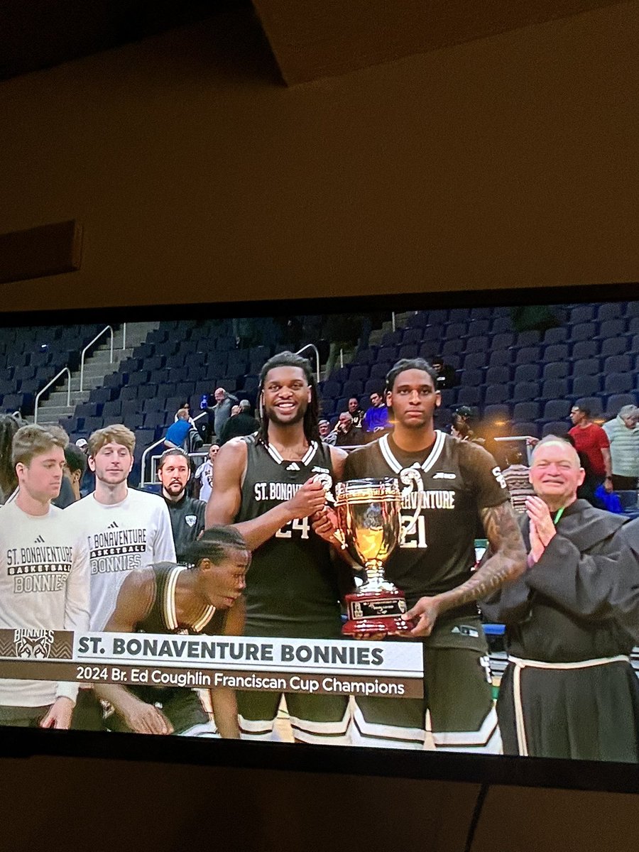 BECAUSE IT’S THE CUP! #Bonnies 11-1