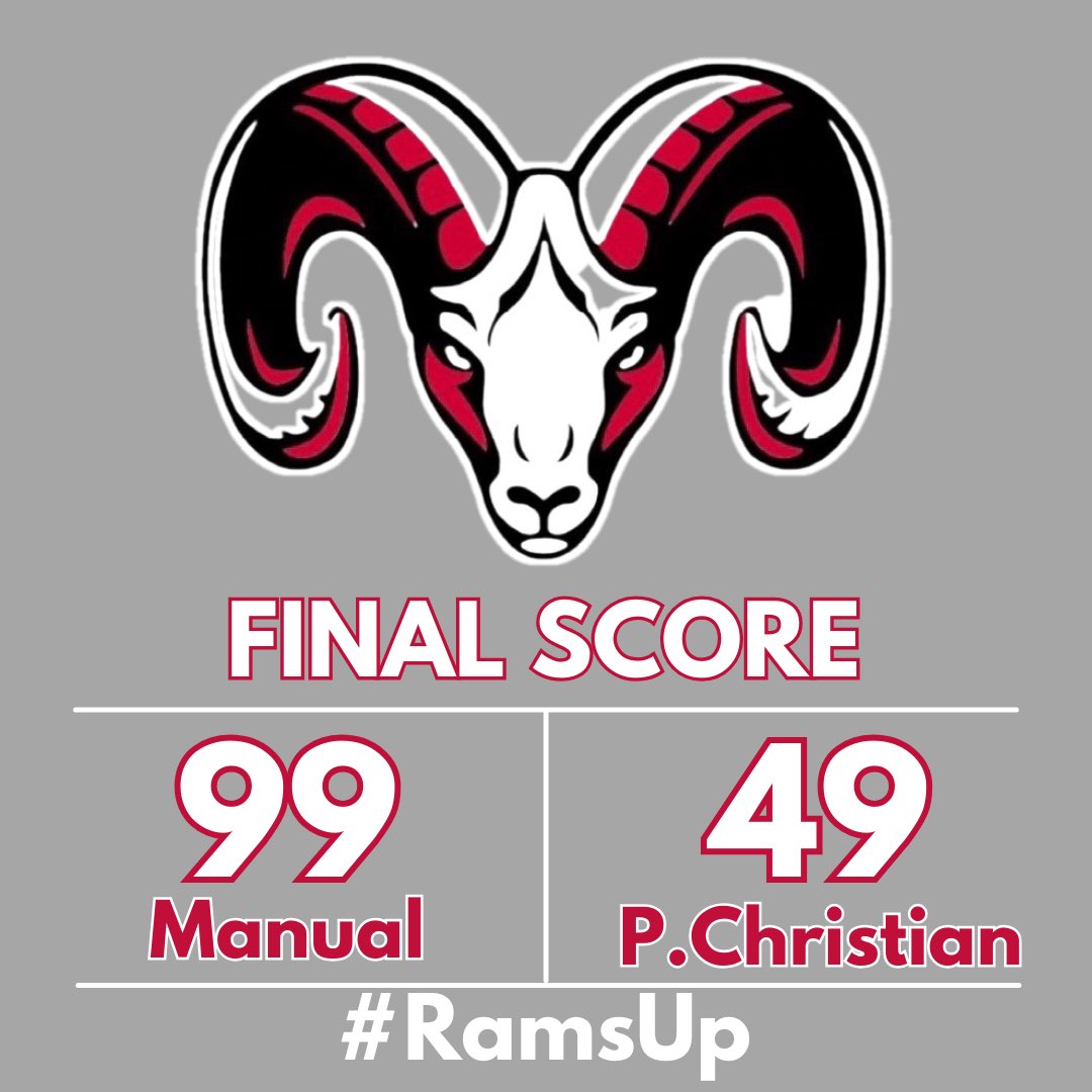 Back in the win column!

#RamsUp🐏🏀