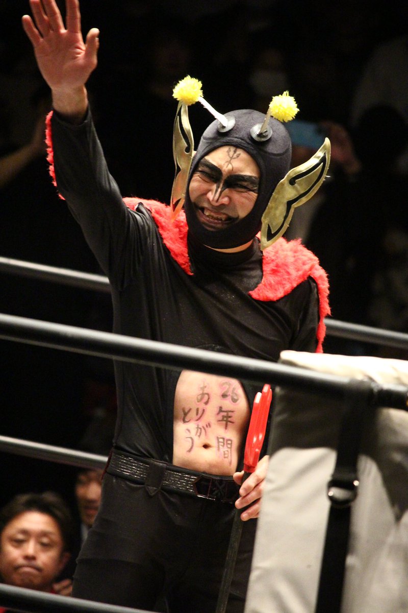 p___mi91's tweet photo. 市川さん26年間本当にお疲れ様でした✨
#dragongate
#このまま市川 https://t.co/jf2N8bQzsb