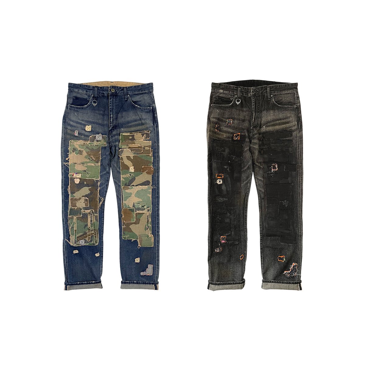 NADA_NoT_NADA's tweet photo. " Bonded patch denim pants / Rebirth "  

NADA.　stores↓
 https://t.co/AWxlQHNKa5 

#nada #rebirth #denimpants #vintagestyle #bondpach https://t.co/gFVWjPeiLl