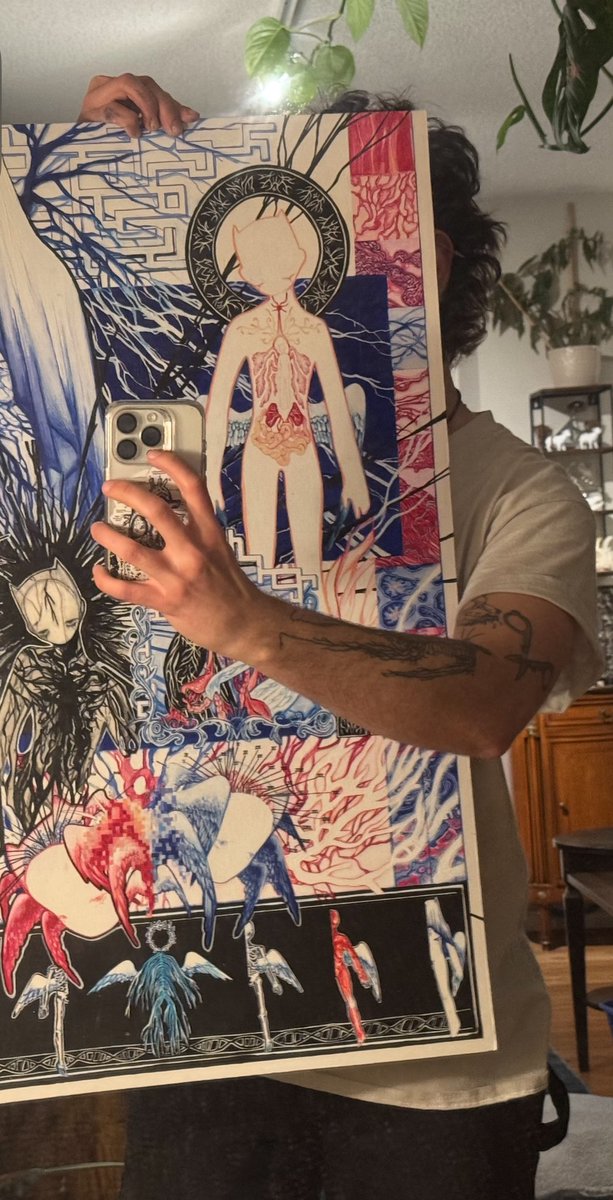 this painting took everything from me