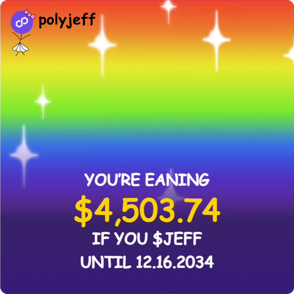 MemeSatellite's tweet photo. Buy JEFF through this link to support me. Let's move forward together
https://t.co/tuWJboIG3n https://t.co/nUbStHNvek