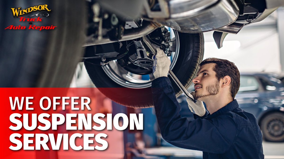 WindsorAutoCA's tweet photo. Signs you need suspension service:
 • Bumpy and uncomfortable ride.
 • Uneven tire treads.
 • Uneven vehicle body.
 • Unstable vehicle body.
 • Uneven steering.
 
 📱707-838-8200
 📍https://t.co/qxqRAdPQuY https://t.co/3g8mieexeI