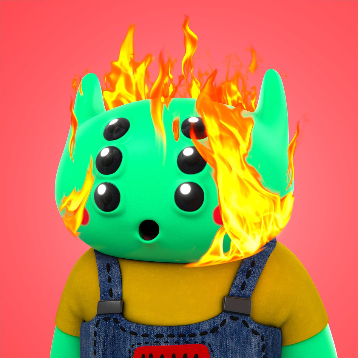 0xC0D1's tweet photo. @iamCap_tan @alienfrens @Sets4Aliens @kanteltec 3d frens are fire, yours is sick! https://t.co/34ZEw9CgaT