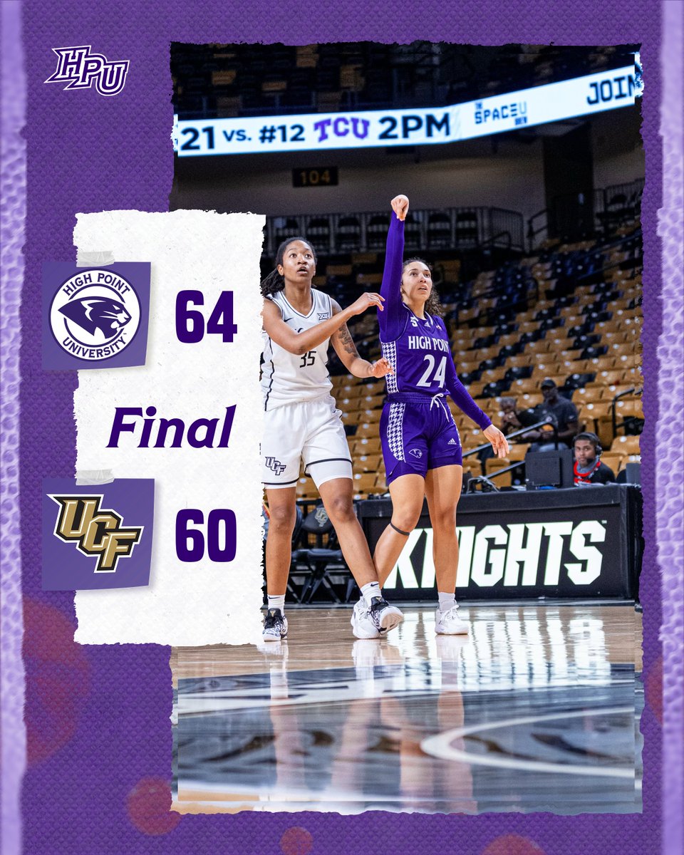 HPUWBB's tweet photo. UPSET IN ORLANDO!!

#H3U x #GoHPU https://t.co/ObVZq87wuU