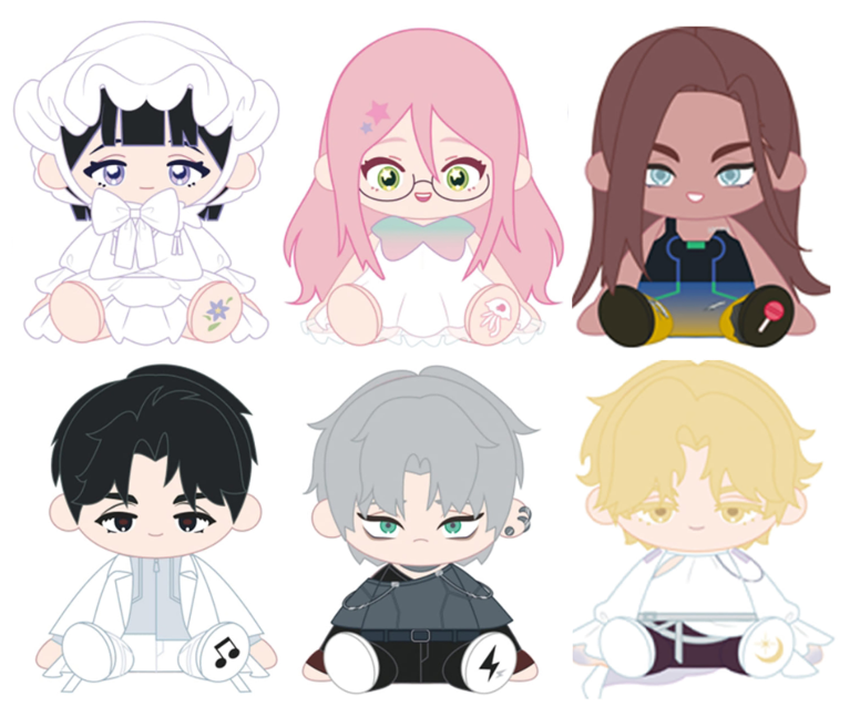 oh, please be real. getting official alien stage plushies is a dream 🥹🙏