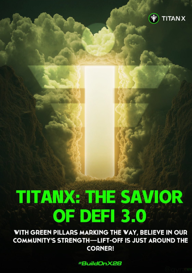 voltygo's tweet photo. #TitanX #X28 #Shogun #Hyper #Hydra #BuildOnX28 #DEFI3 #Hyperdeflationary #FairLaunch #Savingcrypto TitanX is a fair launched protocol, which is hyperdeflationary and the representation of DEFI 3.0 https://t.co/wpqmYaheHI