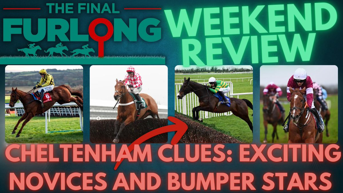 🎙️ NEW FINAL FURLONG PODCAST!🏇🔥
✨ Majborough dazzles - Arkle contender?
✨ Jango Baie impresses - What's his trip?
😬 Caldwell Potter flops - €740k wasted?
🌟 Novices &amp; Bumper winners: Who’s the Champion Bumper standout?
🎧Watch or Listen Now➡️ youtu.be/ZMvTADMwyBg?si…