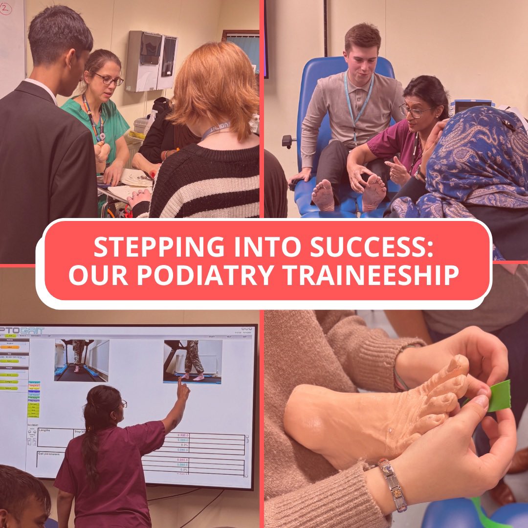 AspireHigher (@aspirehighernet) on Twitter photo In November 2024, <a href="/UONSchools/">Schools Engagement Team</a> podiatry traineeship featured workshops for Year 12 students, offering a unique opportunity to explore podiatry and gain hands-on experience in an active practice.
Students are now “seriously considering podiatry as a career path.”🚀 In November 2024, <a href="/UONSchools/">Schools Engagement Team</a> podiatry traineeship featured workshops for Year 12 students, offering a unique opportunity to explore podiatry and gain hands-on experience in an active practice.
Students are now “seriously considering podiatry as a career path.”🚀
