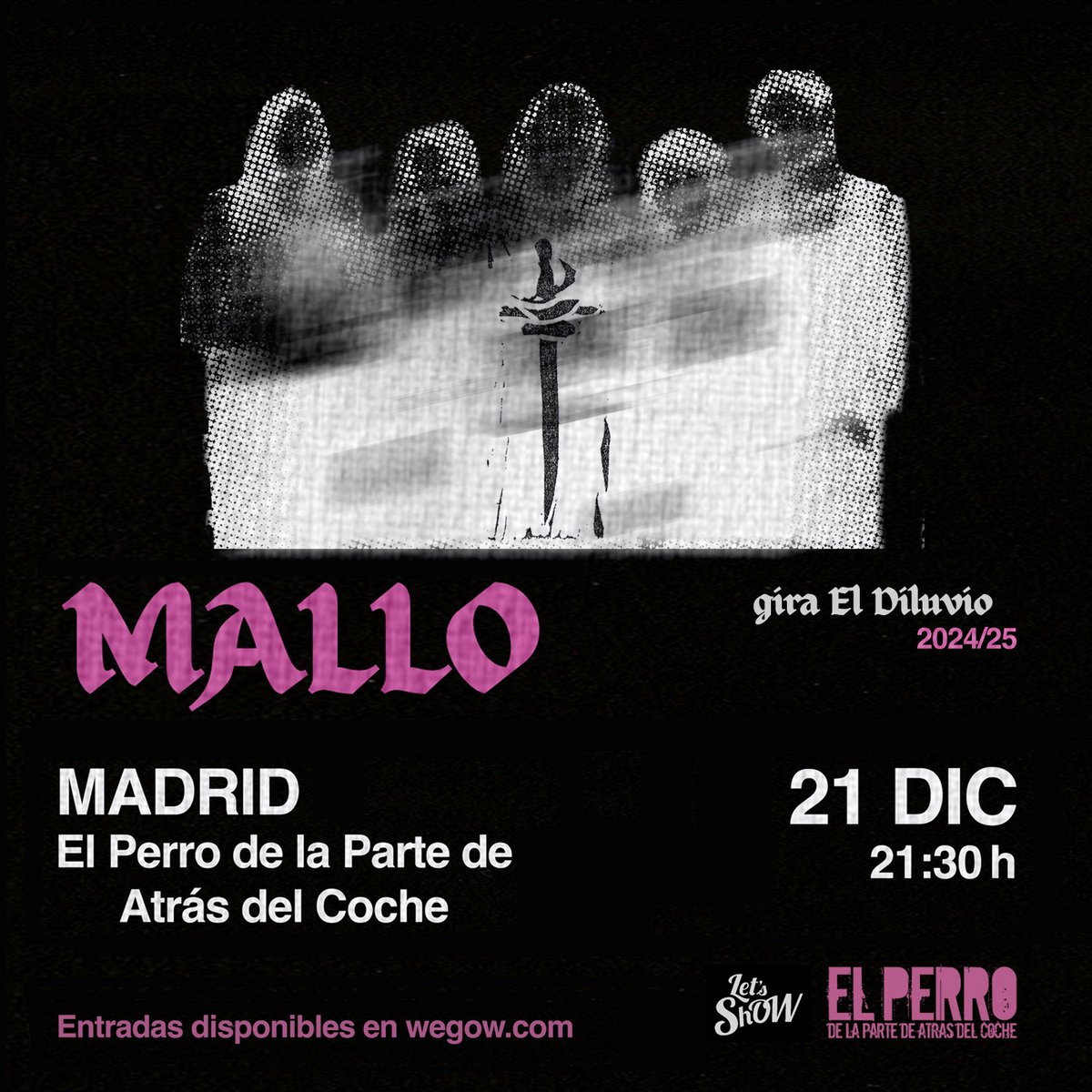 SABADO 21 Diciembre 21:30h😉🫶🏼 Concierto de MALLO ⚔️ Último concierto ciclo Burnin Sessions by Let's Show ⚡ Últimas Anticipadas Wegow