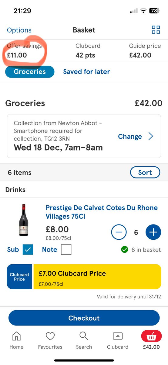 moneysavingkid's tweet photo. @Tesco can you please point out where I’m going wrong with my maths please? Even if you are including the reduction for club card prices in your calculations £11 is not 25% off £48. https://t.co/bqoAyQZoRL