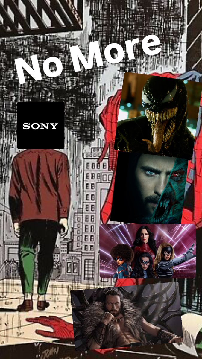 CallItLikeIDont's tweet photo. You heard what we think, how about you? Did you like sony Spiderman spinoff verse or are you happy it’s over? #Spiderman #Sony #Spinoffs #Venom #MadamWeb #Mobius #KravenTheHunter #ComicBookMovie https://t.co/uFX150KK7s