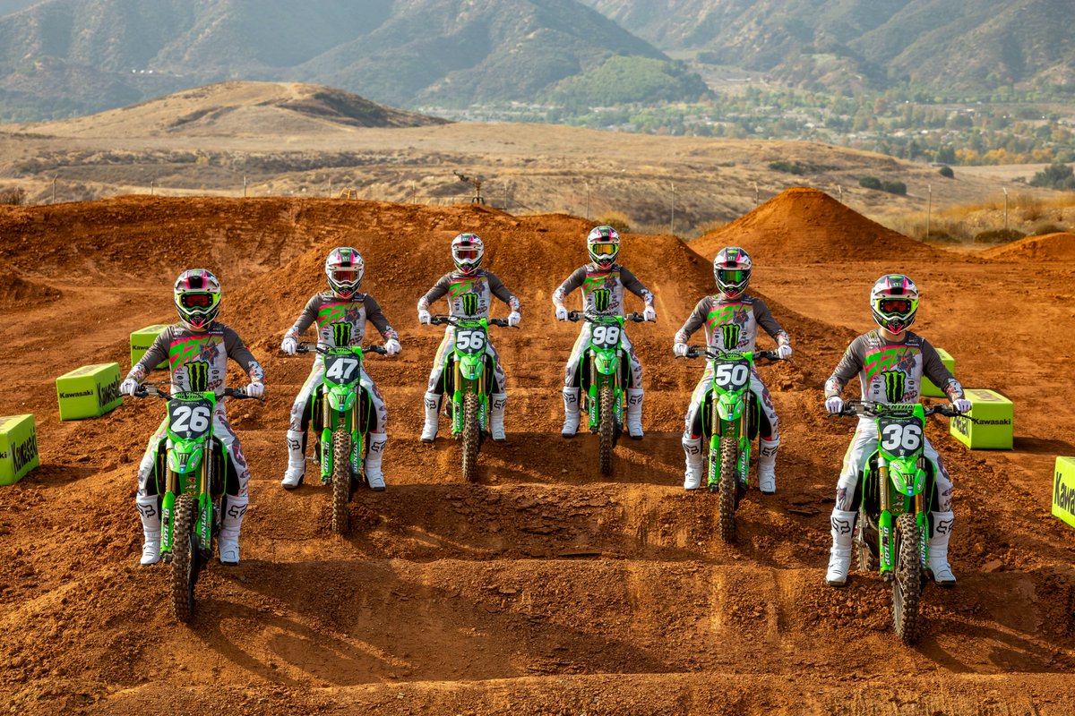 Kawasaki Racing (@racekawasaki) on Twitter photo 2025 Monster Energy® Pro Circuit Kawasaki🔥 2025 Monster Energy® Pro Circuit Kawasaki🔥