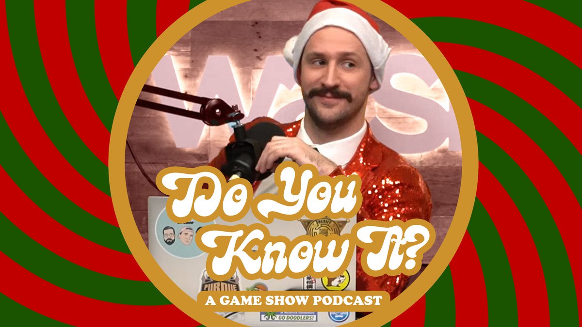 Circling Back (@circlingbackpod) on Twitter photo Welcome back to "Do You Know It?" a gameshow podcast hosted by <a href="/RandyTrembacki/">Owner of the Dimmadome</a> on Patreon
On today's show Dillon, Brett, and Dave battle it out to prove who has the most holiday cheer!
R1: Holiday Trivia
R2: Christmas Hits
R3: Christmas Movies
Final Welcome back to "Do You Know It?" a gameshow podcast hosted by <a href="/RandyTrembacki/">Owner of the Dimmadome</a> on Patreon
On today's show Dillon, Brett, and Dave battle it out to prove who has the most holiday cheer!
R1: Holiday Trivia
R2: Christmas Hits
R3: Christmas Movies
Final