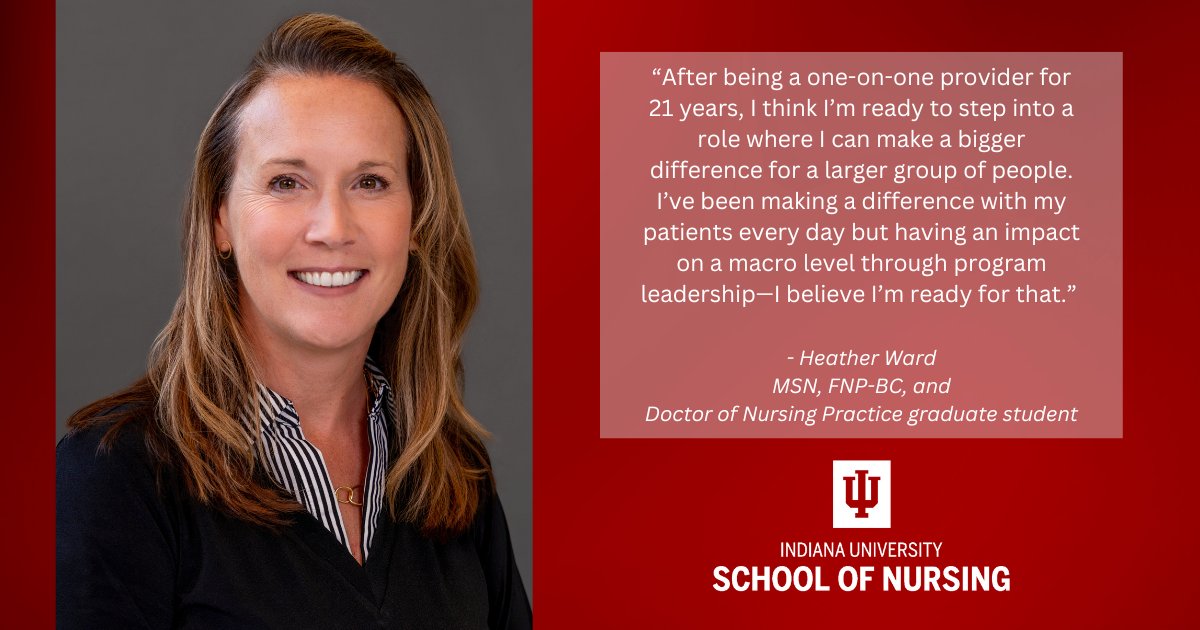 IUnursing's tweet photo. Food insecurity is a real concern in Whitley County, where family nurse practitioner Heather Ward grew up and has practiced for most of her career. Now, as an #IUSON DNP student, she’s focusing on improving access to nutritious foods in rural areas: https://t.co/Qp00hsNh8J https://t.co/O6zFg3vXQB