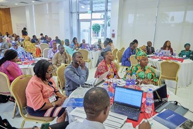 <a href="/IntakeCDA/">Intake - Center for Dietary Assessment</a> recently convened a Dietary Data Use Workshop in Abuja, Nigeria. The objective was to engage different Ministries in the Government to translate national dietary survey data into action. See graphic recordings from the workshop here: bit.ly/3Cv6JOj