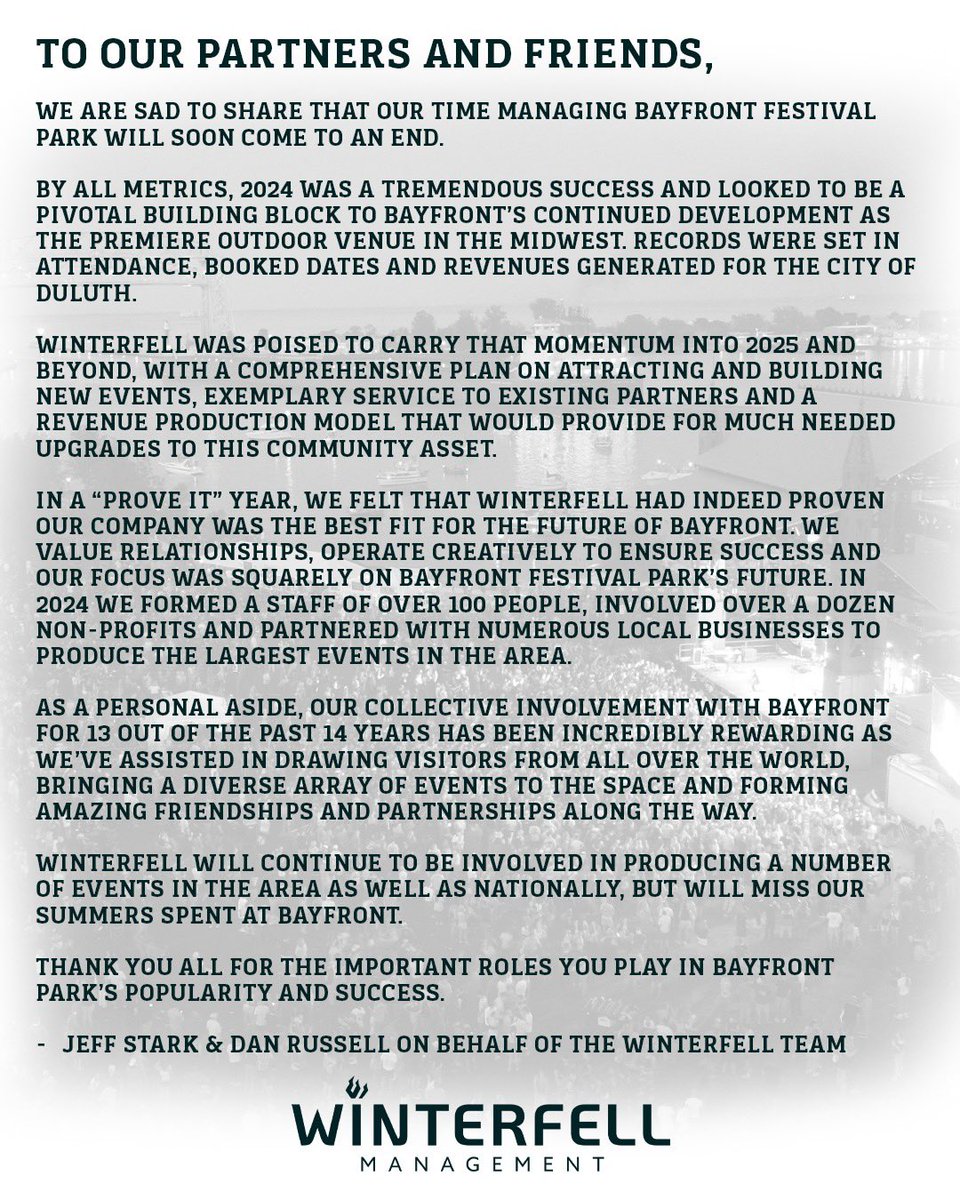 winterfellmgmt's tweet photo. A message from Winterfell Management https://t.co/lyFQ01YXGQ