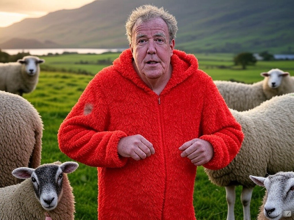 Cat_Biscuits69's tweet photo. @ClarksonsFarm1 Save Jeremy from the sheep... https://t.co/LPGK9A4eHW