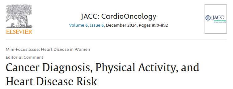Emmanuel (Manos) Stamatakis (@m_stamatakis) on Twitter photo Our commentary on the new @JACC Cardiooncology study "Changes in physical activity and cardiovascular disease risk in cancer survivors: a nationwide cohort study"
sciencedirect.com/science/articl…
<a href="/Matthew_Ahmadi_/">Matthew Ahmadi</a> <a href="/NKoemel/">Nick Koemel</a> <a href="/BiswasRaaj/">Raaj Kishore Biswas</a> Our commentary on the new @JACC Cardiooncology study "Changes in physical activity and cardiovascular disease risk in cancer survivors: a nationwide cohort study"
sciencedirect.com/science/articl…
<a href="/Matthew_Ahmadi_/">Matthew Ahmadi</a> <a href="/NKoemel/">Nick Koemel</a> <a href="/BiswasRaaj/">Raaj Kishore Biswas</a>