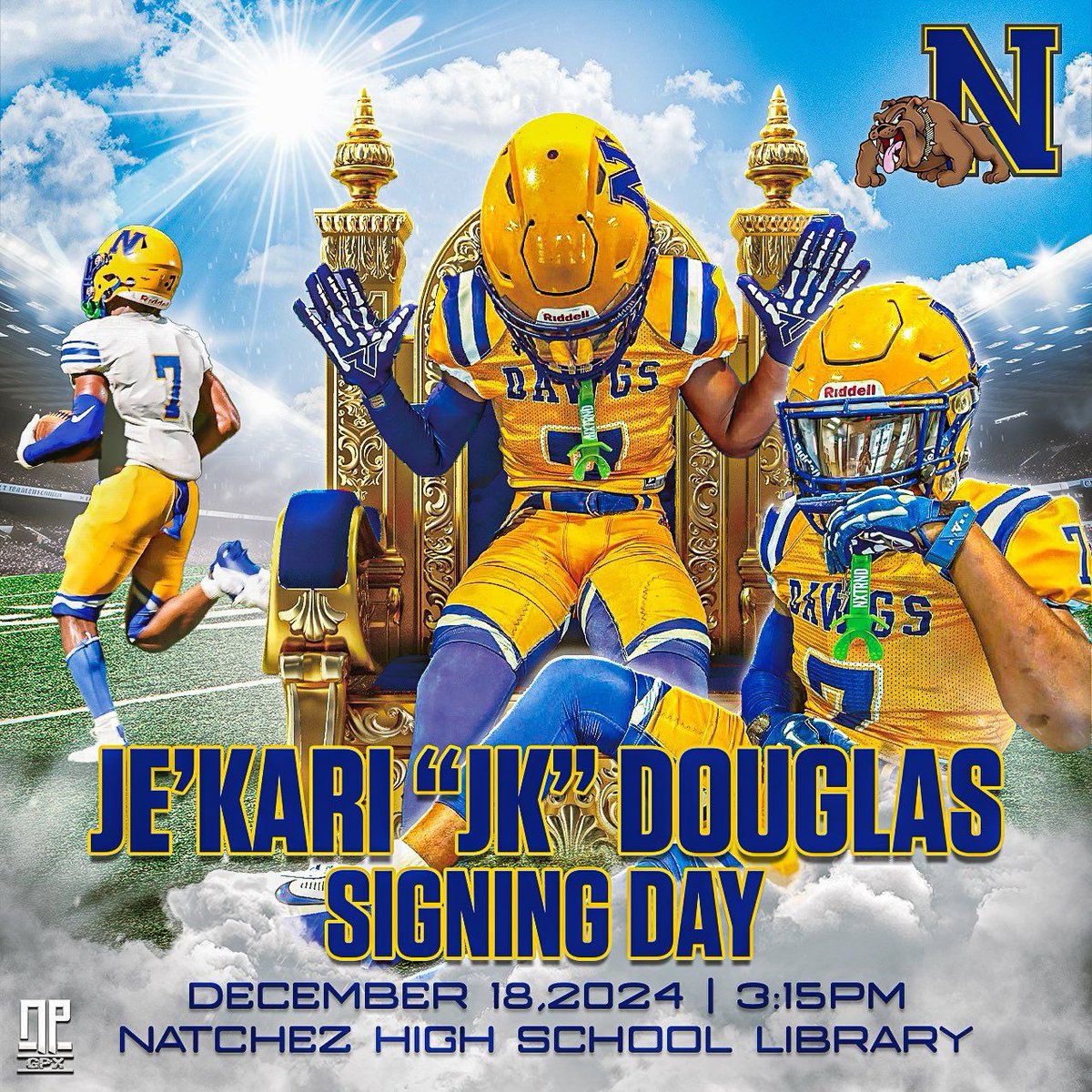 Je’KariDouglas7 (@jekaridouglas7) on Twitter photo #AGTG I will be signing tomorrow in the Natchez high school library. 🚨💙💛<a href="/Coach_Davis15/">Steve Davis, Sr</a> <a href="/SidFor6/">Sidney Davis</a> <a href="/LawrencHopkins/">Lawrence Hopkins</a> <a href="/MacCorleone74/">Rion (Ree-un) Young</a> <a href="/ESPN3ALLDAY/">Mike Espy</a> <a href="/bshields0244/">Brandon Shields</a> <a href="/MSGRIDIRON/">Chris Brooks</a> <a href="/blake_levine/">Blake Levine</a> <a href="/coach_pat84/">PERFORMANCE_HOUSTON -AUSTIN_ATHLETES</a> <a href="/Coach_OC14/">Omarr Conner</a> #AGTG I will be signing tomorrow in the Natchez high school library. 🚨💙💛<a href="/Coach_Davis15/">Steve Davis, Sr</a> <a href="/SidFor6/">Sidney Davis</a> <a href="/LawrencHopkins/">Lawrence Hopkins</a> <a href="/MacCorleone74/">Rion (Ree-un) Young</a> <a href="/ESPN3ALLDAY/">Mike Espy</a> <a href="/bshields0244/">Brandon Shields</a> <a href="/MSGRIDIRON/">Chris Brooks</a> <a href="/blake_levine/">Blake Levine</a> <a href="/coach_pat84/">PERFORMANCE_HOUSTON -AUSTIN_ATHLETES</a> <a href="/Coach_OC14/">Omarr Conner</a>