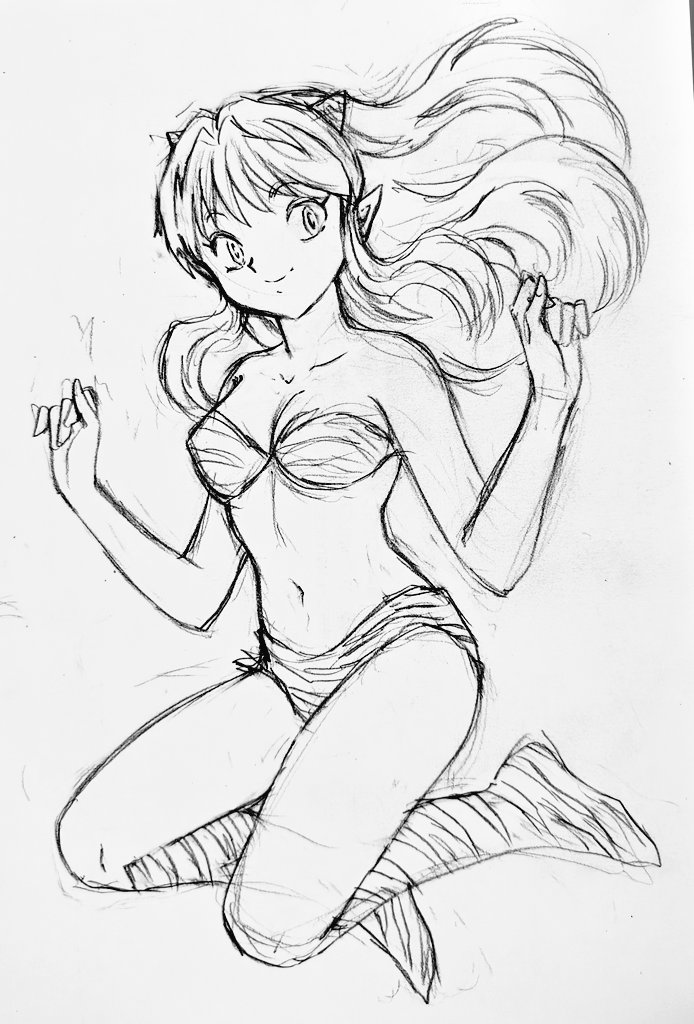 ProdTally's tweet photo. #DailyLum
The opening to the Rumiko Takahashi Colours book as a transparent cel-type picture of Lum with the key frame sketches underneath
💚 💛 💙 🩷 https://t.co/6Q6GH500S2