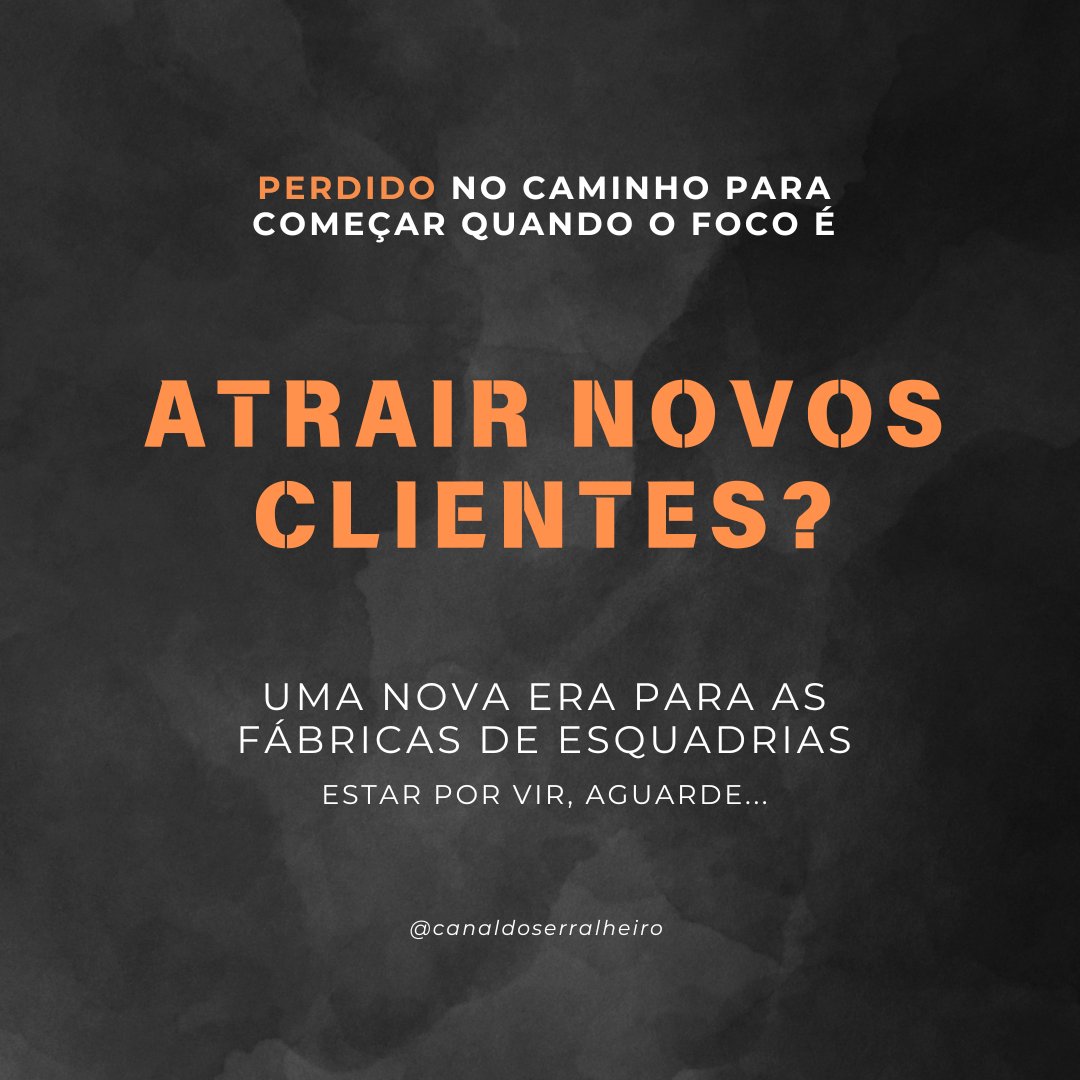 c_serralheiro's tweet photo. E se houvesse uma maneira de navegar por esse terreno desconhecido com mais confiança e eficiência? Uma forma de transformar desafios em oportunidades e encontrar as soluções que farão seu negócio crescer.

Fique atento! Em breve, traremos uma oportunidade. https://t.co/zvi6cIZEaG