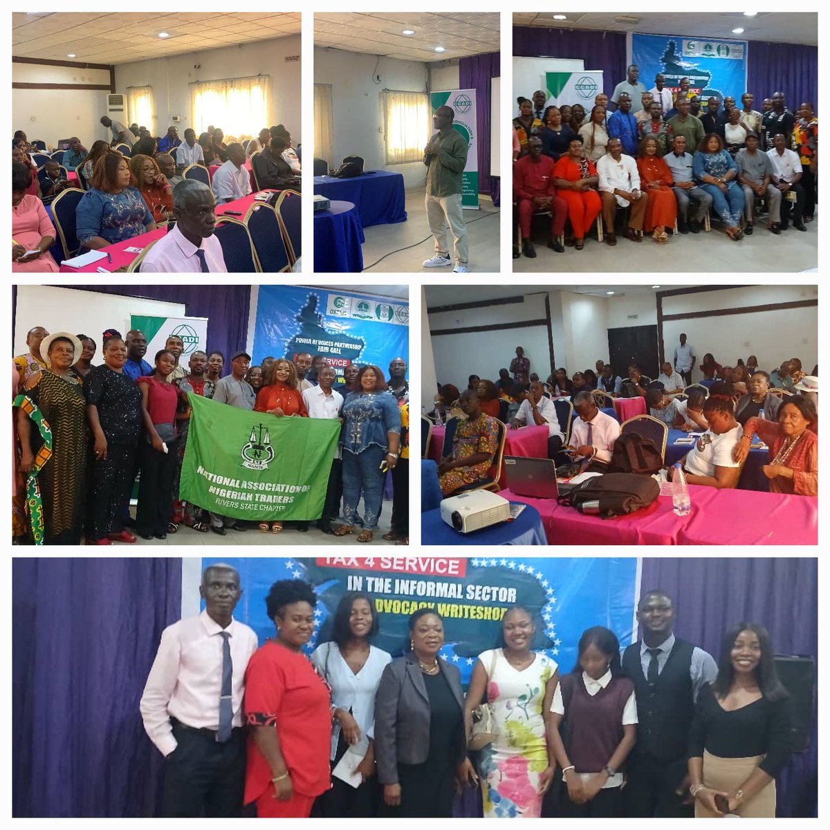 #tax4service  #CCADI #OXFAM #CISLAC #TaxJustice #TaxReform 

Today, I facilitated a Tax for Service Advocacy Write Shop for the informal sector in Rivers State. 
The program brought together stakeholders from the Tax Justice and Governance Platform led by Dr.  Amaechi Kelechi