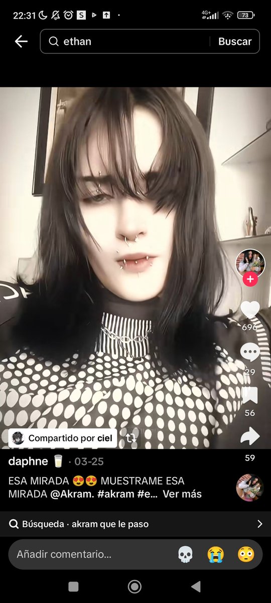 mesarichy's tweet photo. Bueno, Akram era algo conocido en TikTok por publicar vídeos de su rostro. (actualmente ya ha borrado la cuenta porque todo ha salido a la luz, pero le solían hacer edits) https://t.co/qLbCJj0Psv