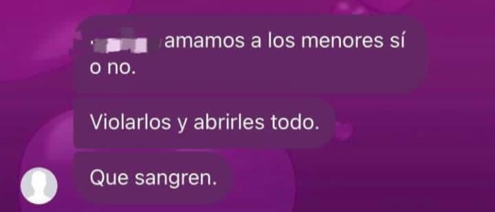 mesarichy's tweet photo. Cuando este menor y Akram tuvieron más y más confianza, empezaron a hablar de cosas explícitas. Cosas explícitas MUY perturbantes e incomodas. https://t.co/y9bjXbNKN4