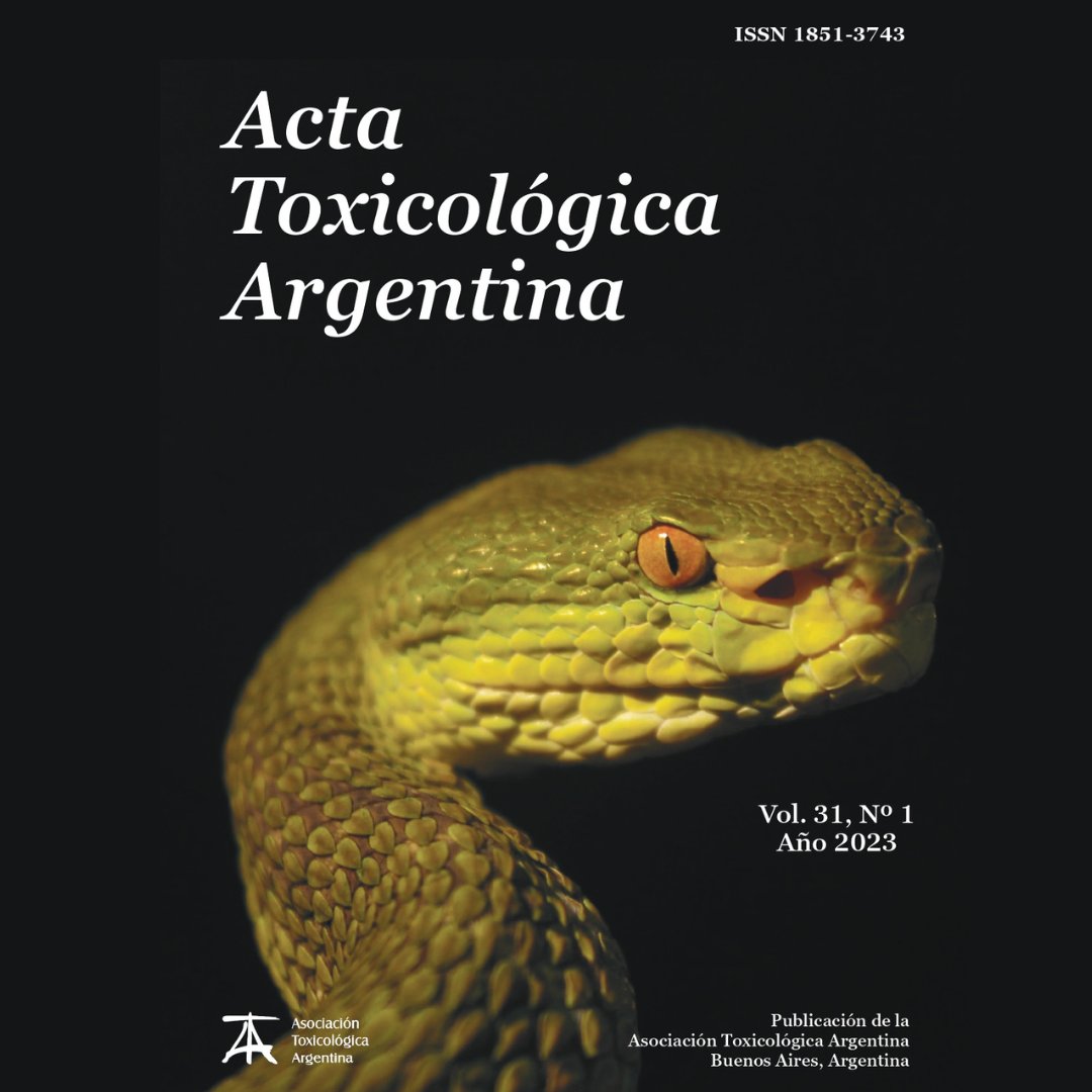 ActaToxicologia's tweet photo. ATENCIÓN!!!
📰Volumen 31, N°1 de la  ACTA TOXICOLÓGICA ARGENTINA.
Por si no la conocías es la Revista oficial de difusión científica de la Asociación Toxicológica Argentina.
🔗Compartimos Link a la Revista: https://t.co/5QvsUK1ilX
@toxicologos #toxicology #toxicologia https://t.co/8dv6skBPDI