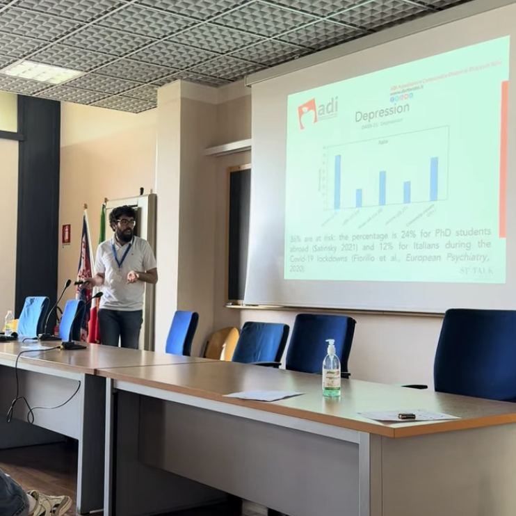Young SIS (@y_sistatistica) on Twitter photo 💫ySIS Wrapped 2024💫
May 31: StaTalk2024 <a href="/UNI_FIRENZE/">Università di Firenze</a> Day 2
Our guest Federico Chiariotti (<a href="/UniPadova/">Università di Padova</a>) shows the results of the latest <a href="/ADIPhD/">ADI - Associazione Dottorandi e Dottori di Ricerca</a> survey on PhD students' working conditions and mental health.
It was such an inspiring session! 💫ySIS Wrapped 2024💫
May 31: StaTalk2024 <a href="/UNI_FIRENZE/">Università di Firenze</a> Day 2
Our guest Federico Chiariotti (<a href="/UniPadova/">Università di Padova</a>) shows the results of the latest <a href="/ADIPhD/">ADI - Associazione Dottorandi e Dottori di Ricerca</a> survey on PhD students' working conditions and mental health.
It was such an inspiring session!