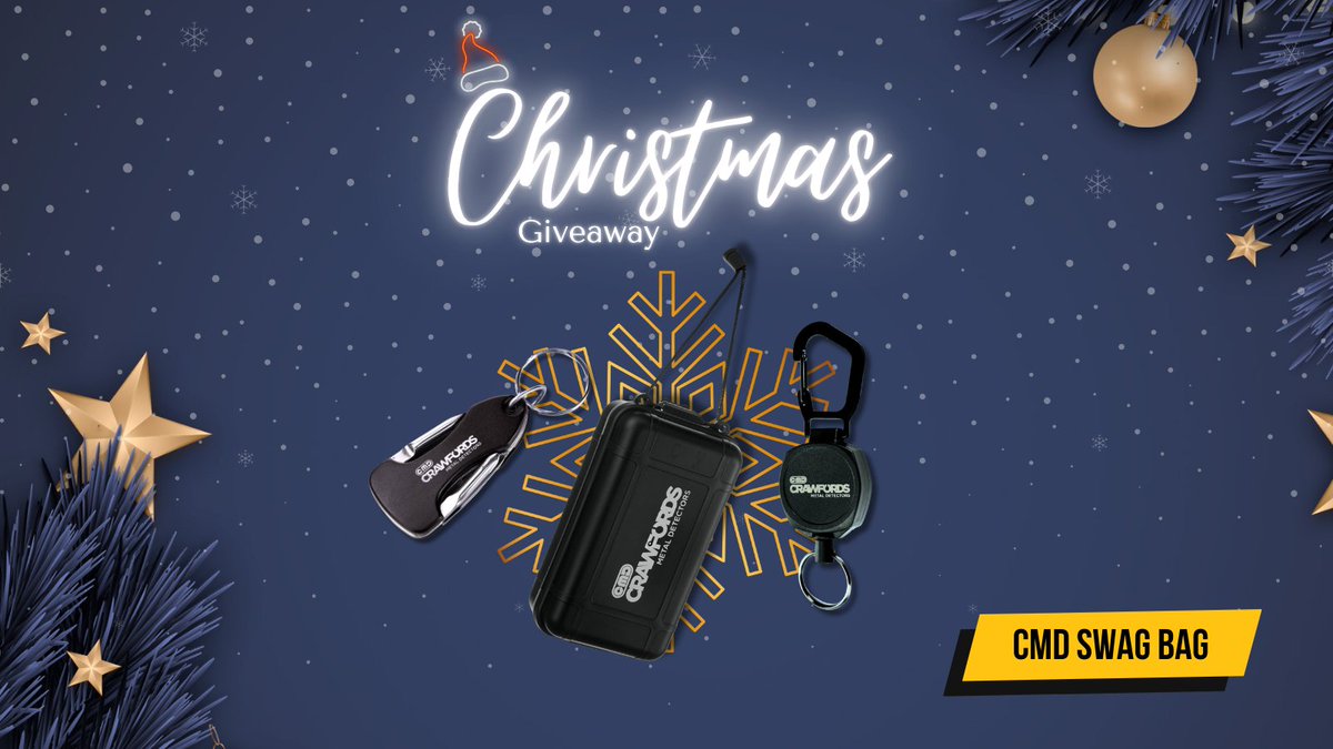 CMDetectors_'s tweet photo. 🍀✨ Get Lucky Week 3, Announcement 1! ✨🍀
THREE lucky winners will each get a Crawfords Swag Bag! 🎁

🕵️ How to enter:
1️⃣ Comment 'Crawfords Swag Bag'.
2️⃣ Like this post.
🎄 Winners announced Sunday on Facebook!
⚠️ UK residents 16+ only. Beware of scammers
#Competition https://t.co/Sb740pbh5Q